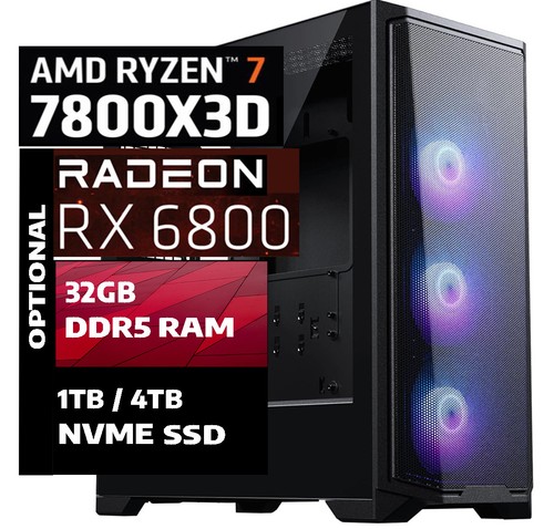 Amd ryzen 7800x3d radeon - radeon, rx